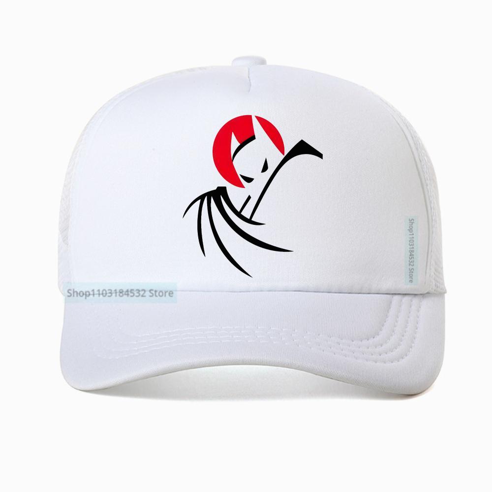 Bat Animated Series Baseball Cap Anime Unisex Fashion Street Style Mesh Hat Summer Adjustable Sun Snapback Hat