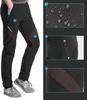Patrol windproof sports trousers for cycling and trekking, size XL - black