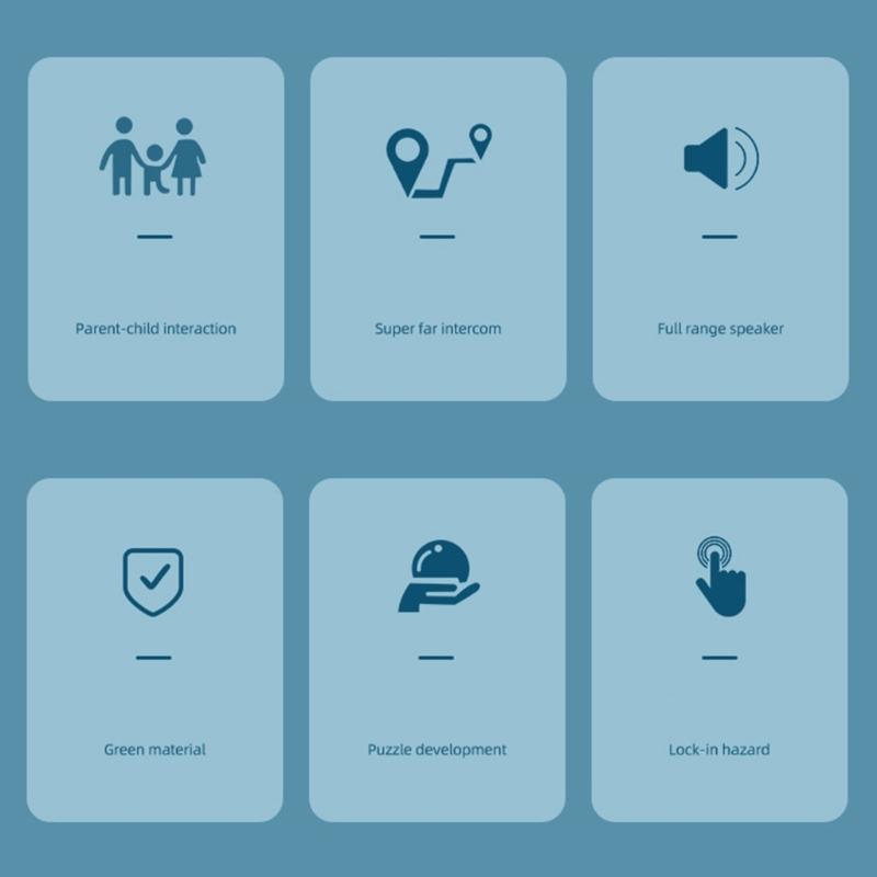 USB Rechargeable Walkie Talkie for Kids Outdoor Adventure Electronic Walkie Talkie Toy Cartoon Walkie Talkie for Camping