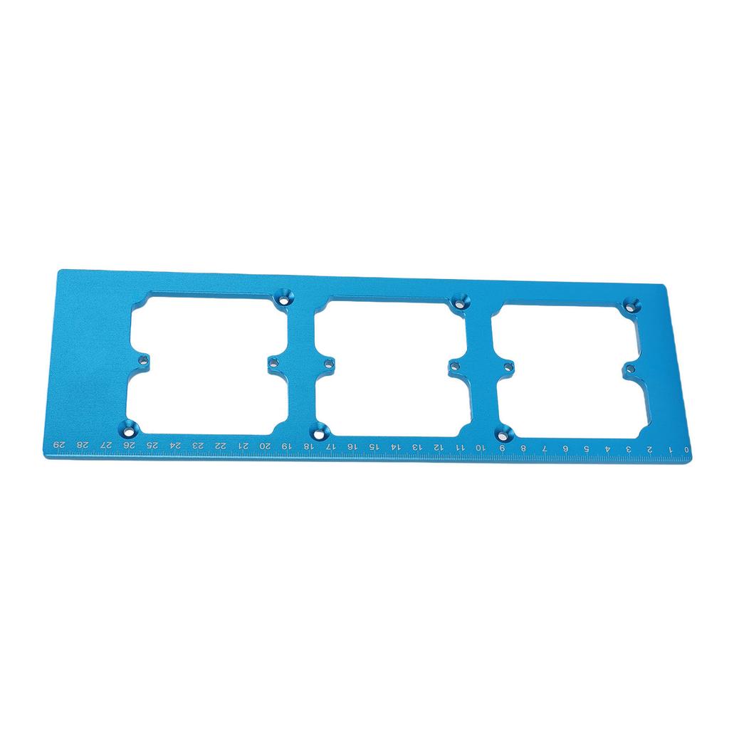 86 Type Wire Box Template Aluminum Alloy 86 Type Socket Box Hole Die for Office Shopping Mall Hotel