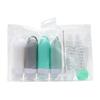 Soft Silicone Refillable Bottles Set Lotion Shampoo Squeeze Tube Container Empty Bottle Travel Botttle Beauty Makeup Tools