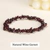 JD Natural Crystal Stone Seven Chakra Irregular Energy Bracelet Women Men Healing Amethyst Fluorite Chip Strand Bracelet Gift