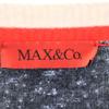 MAX&CO Short Sleeve Knit One Piece XS Navy System Women Used