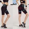 Pantaloncini a Vita Alta Pantaloni Yoga Con Stimolatore Muscolare Ems Ricaricabile, Stimolatore Ems Definitivo Glutei Per Uomini e Donne 8 Modalità 19 Livelli di Intensità