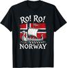 Norwegian Viking Ship Norway Flag Row Country Heritage Pride Unisex T-Shirt Unisex T-Shirt