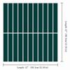 2D Print Wall Decal PVC Surface Cover Multi Pattern Floor Film  For Kitchen