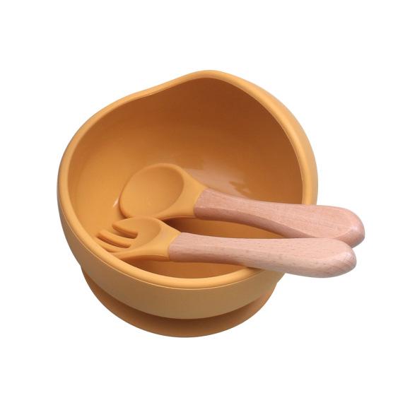 Silicone Suction Cup Feeding Bowl for Toddlers and Children