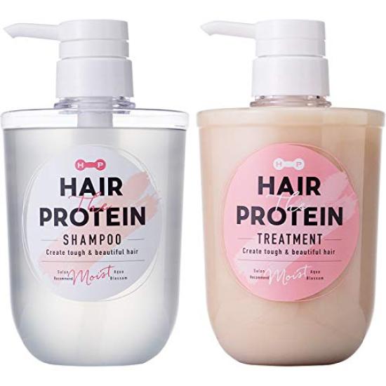 

Hair the Protein Shampoo Treatment Hair Care Set 460mL 460mL Contains Protein and Amino Acids for Damage Care and Moisture [Official] & &