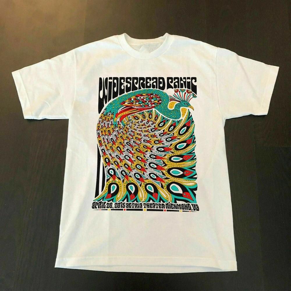 Widespread Panic WSP april 2015 Reprint White Unisex  S-234XL BL1668 Unisex T-Shirt L