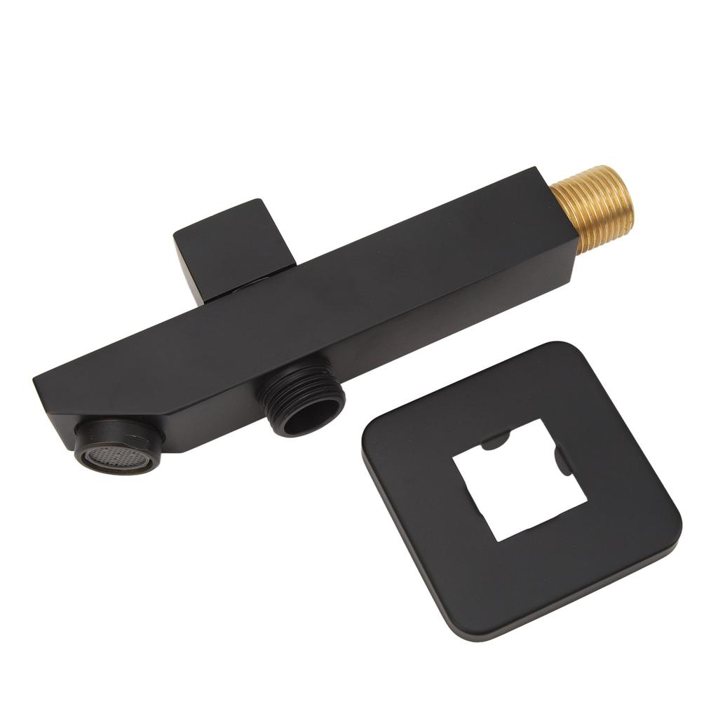 Bathroom Tub Spout Rugged Wall Mount Copper Stylish Reliable Bath Tub Diverter Spout for Home