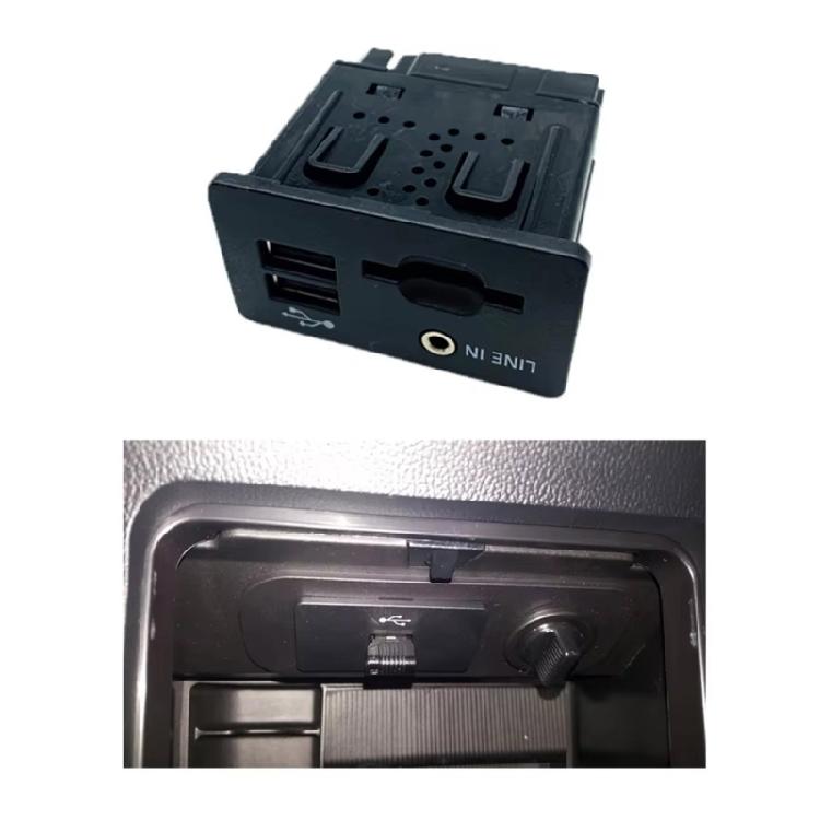 Industrial USB  Port with  Card Reader Easy Installation Sound Port Streamlined Sound Connection Suitable for F150