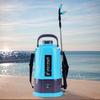 5L Electric Sprayer with 5 Mist Nozzles Battery Powered Sprayer with Adjustable Shoulder Strap Water Sprayer for Lawn and Garden