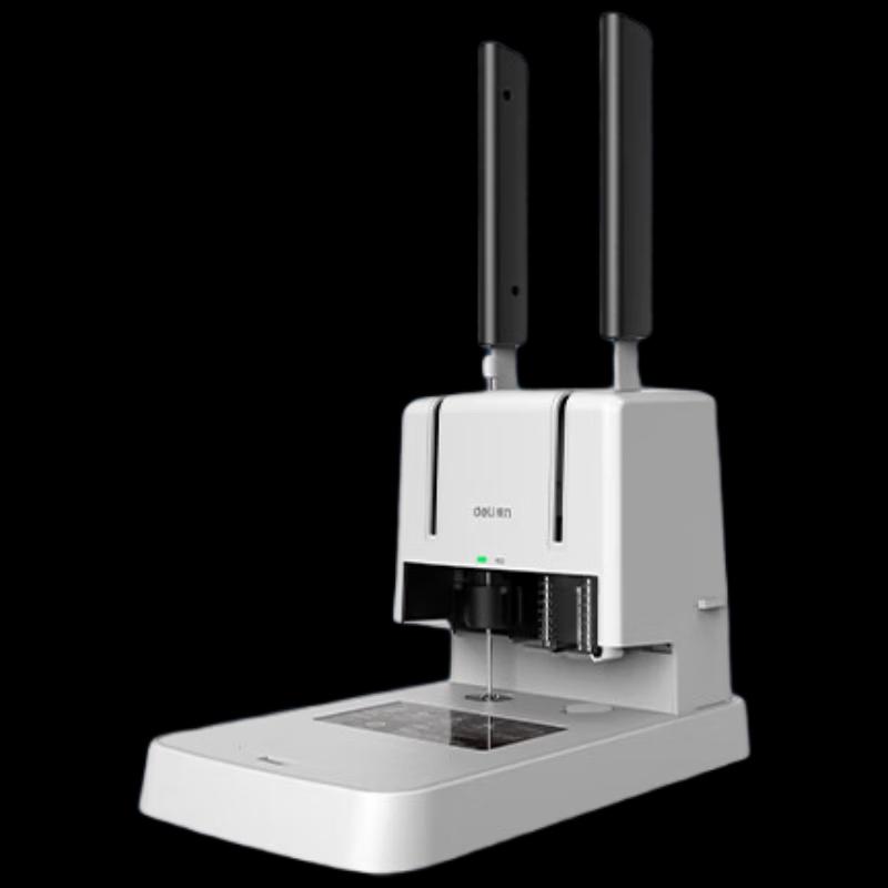 Deli 3881 30mm Manual Accounting Binding Machine CN plug (adapter included)