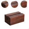 Facial Tissue Case Napkin Dispenser Wooden Ornament Paper Storage Box Holder