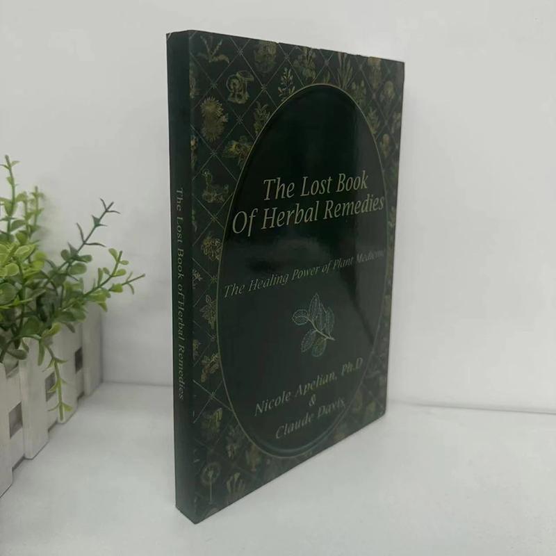 The Lost Book Of Herbal Remedies The Healing Power Of Plant Medicine Colored Inner Pages Paperback Contains Colored Images