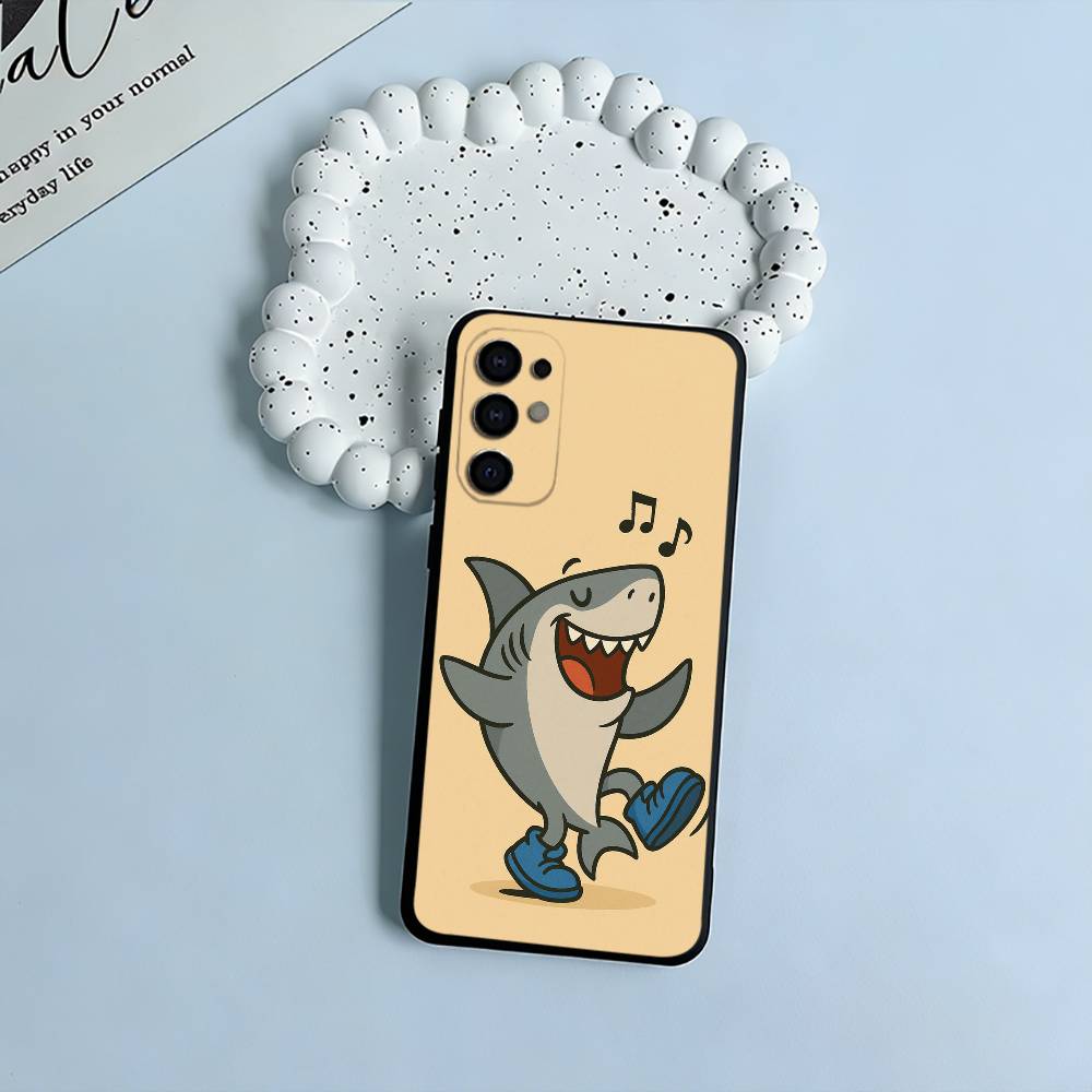 

Brainrot Tralalero Phone Case For Samsung S25,S24,S21,S22,S23,S30,Ultra,S20,Plus,Fe,Lite,Black Soft Silicone Samsung S235G
