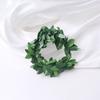 10pcs Plastic Green Rattan Shaped Napkin Ring Simulation Table Decoration  Birthday