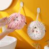 Chenier Handball Microfiber Hanging Hand Towel, Home Children's Kitchen Hand Towel Hanger