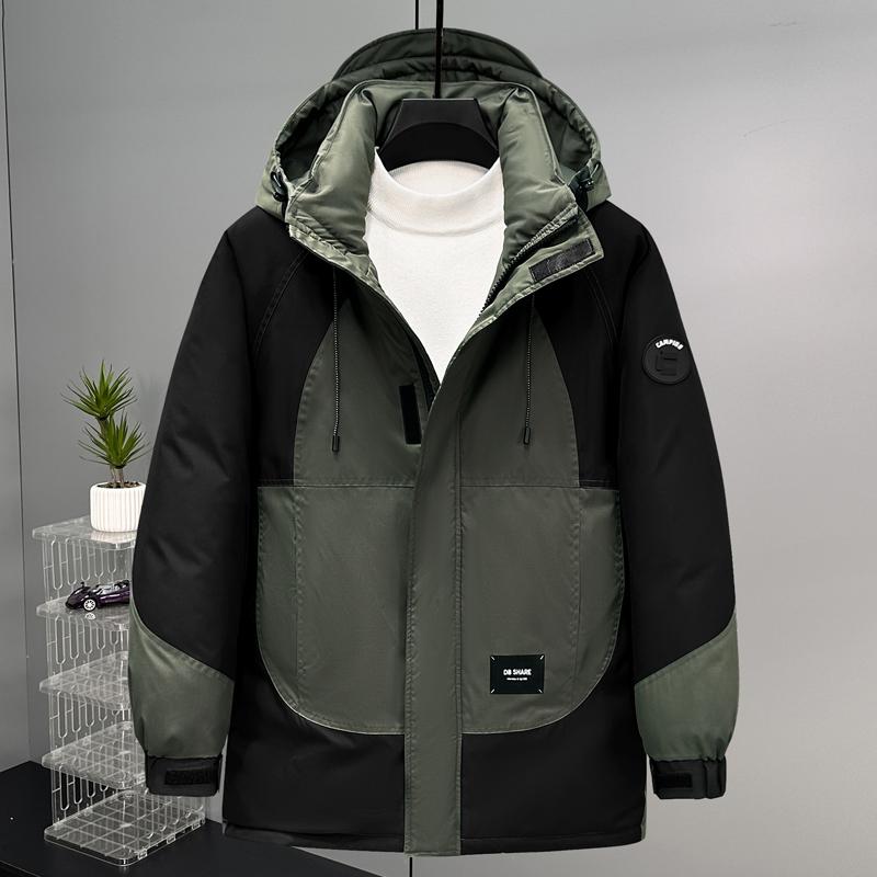 

Plus Size 4XL-11XL Fashion Winter Men s Coat Hooded Casual Loose Thick Warm Oversize Outerwears Men Jackets 4XL