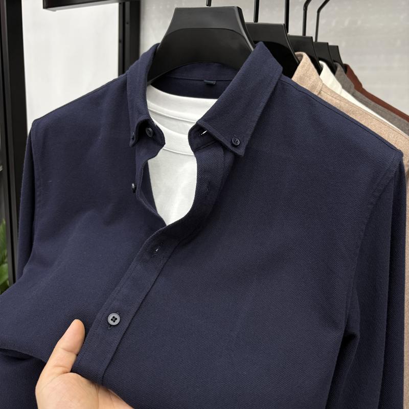 Men s Casual Fashion Shirt Winter Coat M