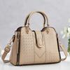 Niche Premium Texture Daily Handbag For Ladies, Multi-purpose Top Handle Shoulder Crossbody Matching Bag