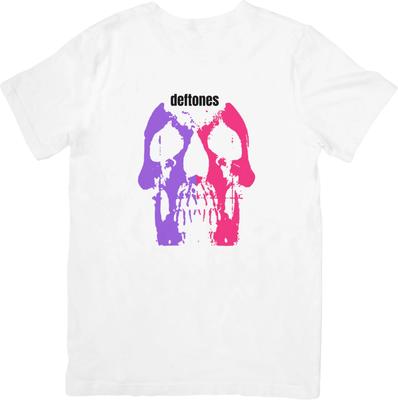 Deftones 3 Musica Vestibilità Unisex adatta per Uomo e Donna Maglietta in Cotone di Qualità