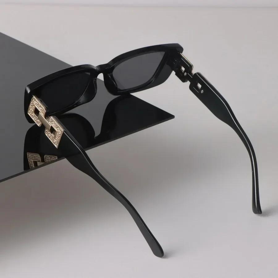 Fashion Women Sunglasses Men Square Vintage Big Frame Sun Glasses Stylish Mirror Black Retro Oculos