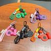 Keychain Pendant Gym-Inspired Design Men Gym Keychain with Dumbbells Kettlebells Fitness Weight Plates Sports Key Holder