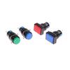 16Mm La16Y/J/F-11 Ab6-Mr Round Rectangle Self-Reset Push Button Switches Power Switch 1No1Nc