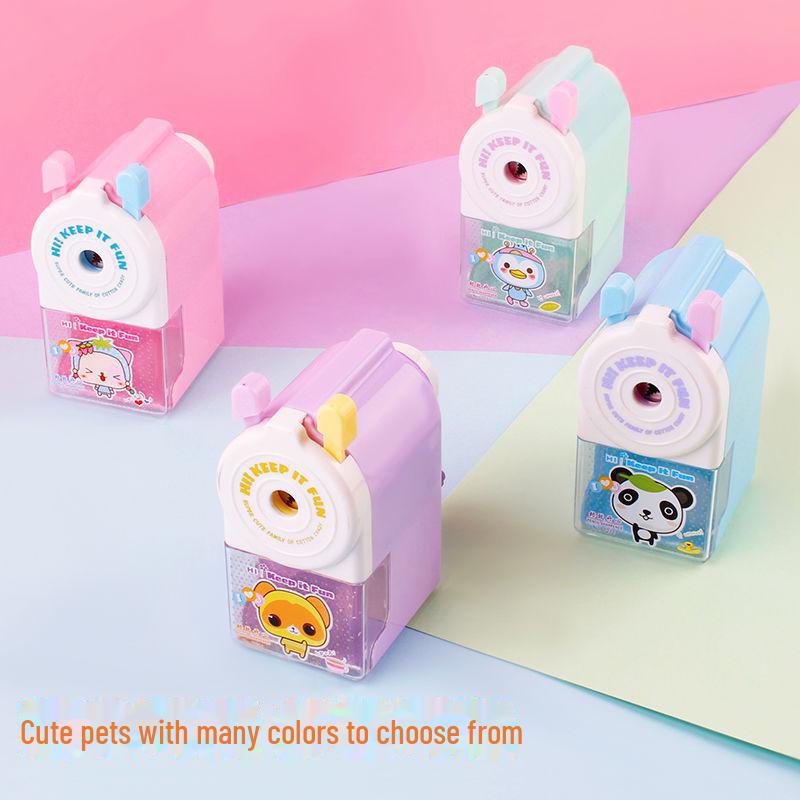 Happy Family Cute Pet Series Hand-Crank Pencil Sharpener