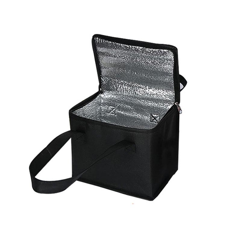 Portable Lunch Cooler Bag Folding Insulation Picnic Ice Pack Food Thermal Bag Outdoor Picnic Tin Foil Food Bags Drink Carrier
