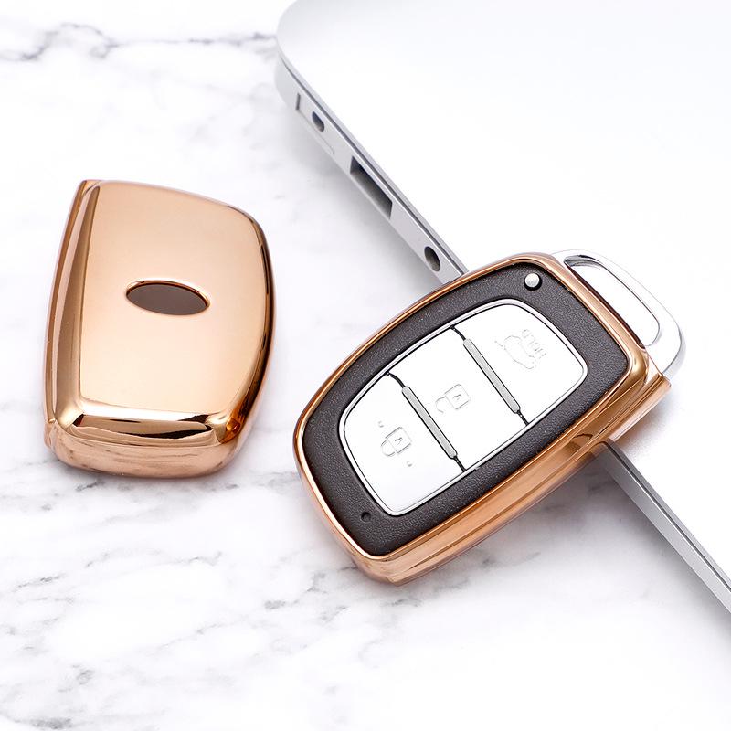 Hyundai Key Case for Mistra, Ix35, Ix25, Elantra, Avante, Tucson, Sonata 9 – Half-Pack Shell Buckle.