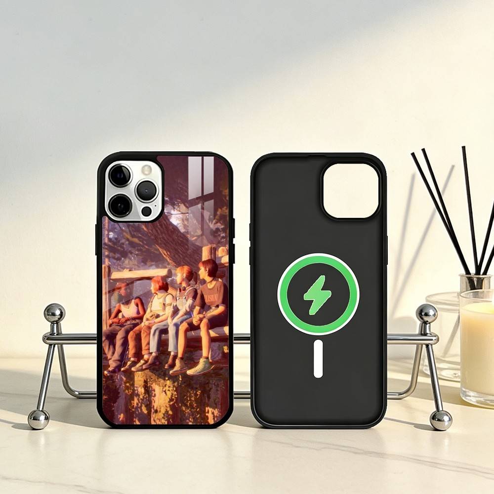 L-Lost R-Records Bloom Rage Phone Case For iPhone17,16,15,14,13,12,11 Plus,Pro Max Magnetic For Magsafe Wireless Charging