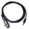 Rosebe Microphone Cable, XLR Conversion Cable, 3.5mm to XLR Female Stereo Mini Plug to Standard Plug Balanced Audio Cable, 1.5M