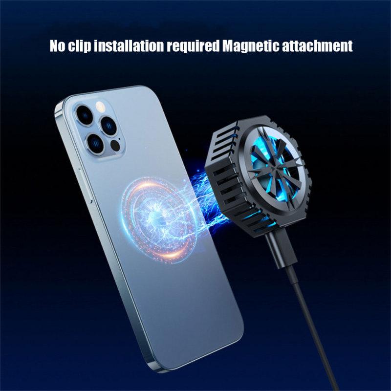 A15 Mobile Phone Quick Cooling Radiator Magnetic Suction Semiconductor Coolers For Phone Tablet Live