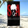 S-Sons of Anarchy SA Beach Towel Microfiber Quick Dry Motorcycle Drama Bath Towel For Pool Beach Travel Biker Series Fans Gift