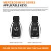 For Mercedes Benz A B C E Class GLS GLA GLK GLC CLS CLA AMG W204 W205 W212 W463 W176 Car Remote Key Case Cover Protector Shell