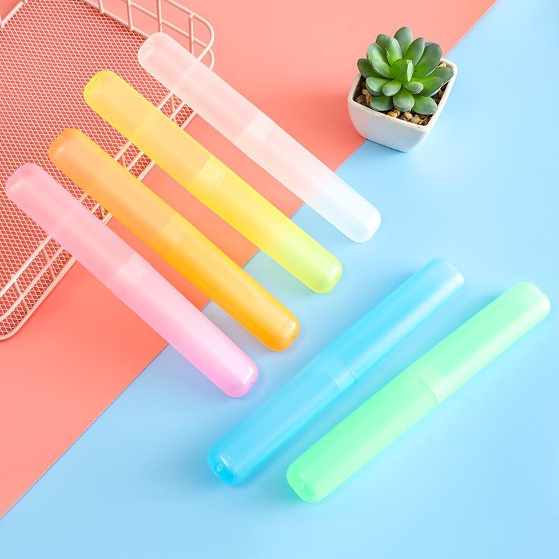 

Nordic Portable Toothbrush Storage Case: Eco-Friendly, Dustproof, and Travel-Friendly