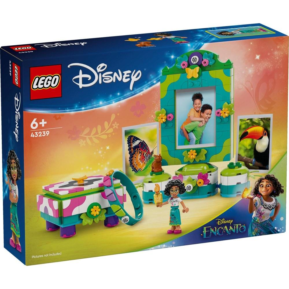 LEGO Disney Mirabel Photo Stand and Jewelry Box Toy Gift for Kids 6-9 Years Old