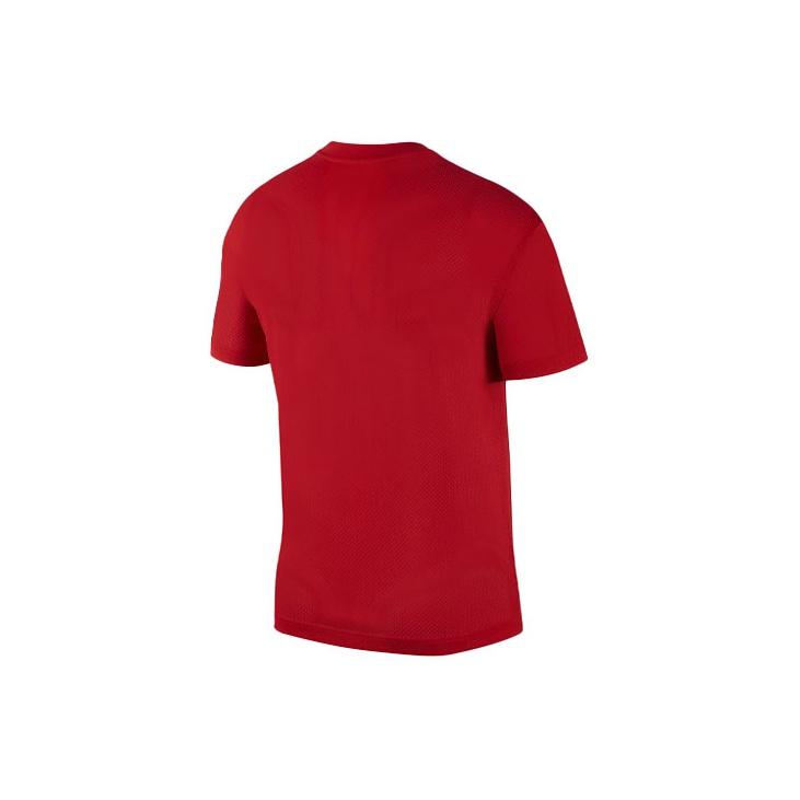 Jordan Dna Mesh Breathable Sports Crew Neck Short Sleeve T-Shirt Men Tops Red AV0117-657