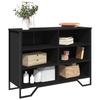 VidaXL Black Buffet 101x35.5x74.5 Cm Engineered Wood 848554