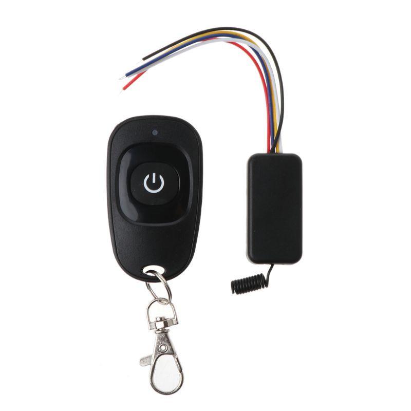 Single Channel Remote Control Switch, 3.6V-12V, Learning Code with Signal Output + Remote. Wireless Remote Control Switch