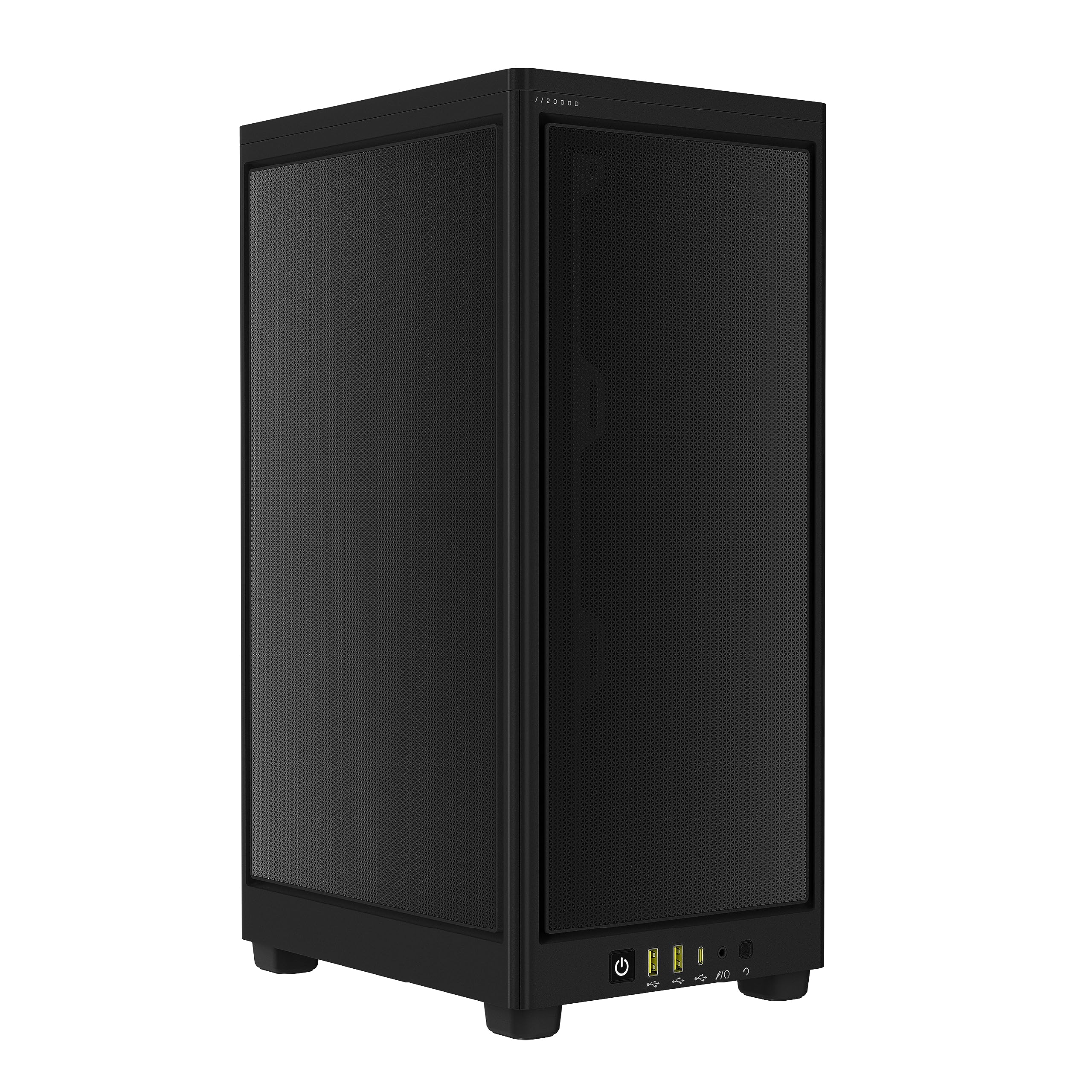 

CORSAIR 2000D AIRFLOW PC Case Form Factor Steel Mesh Panel Small PC Case Mini-ITX [Black] - Mini-ITX - CC-9011244-WW чорний