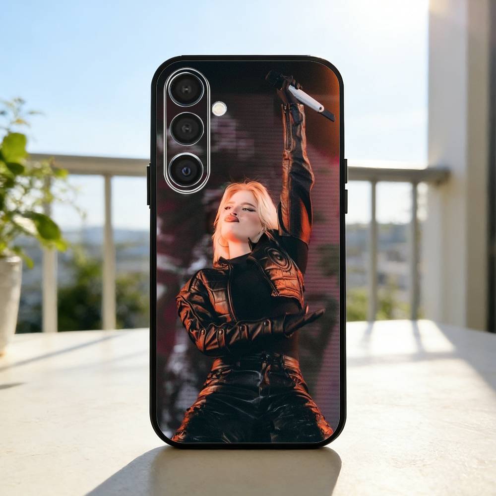 L-Luisa Sonza B-BRUTAL P-PARAiSO  Phone Case For Samsung  A73,72,71,53,52,51,22,91,80, Soft Black Cover Samsung a21