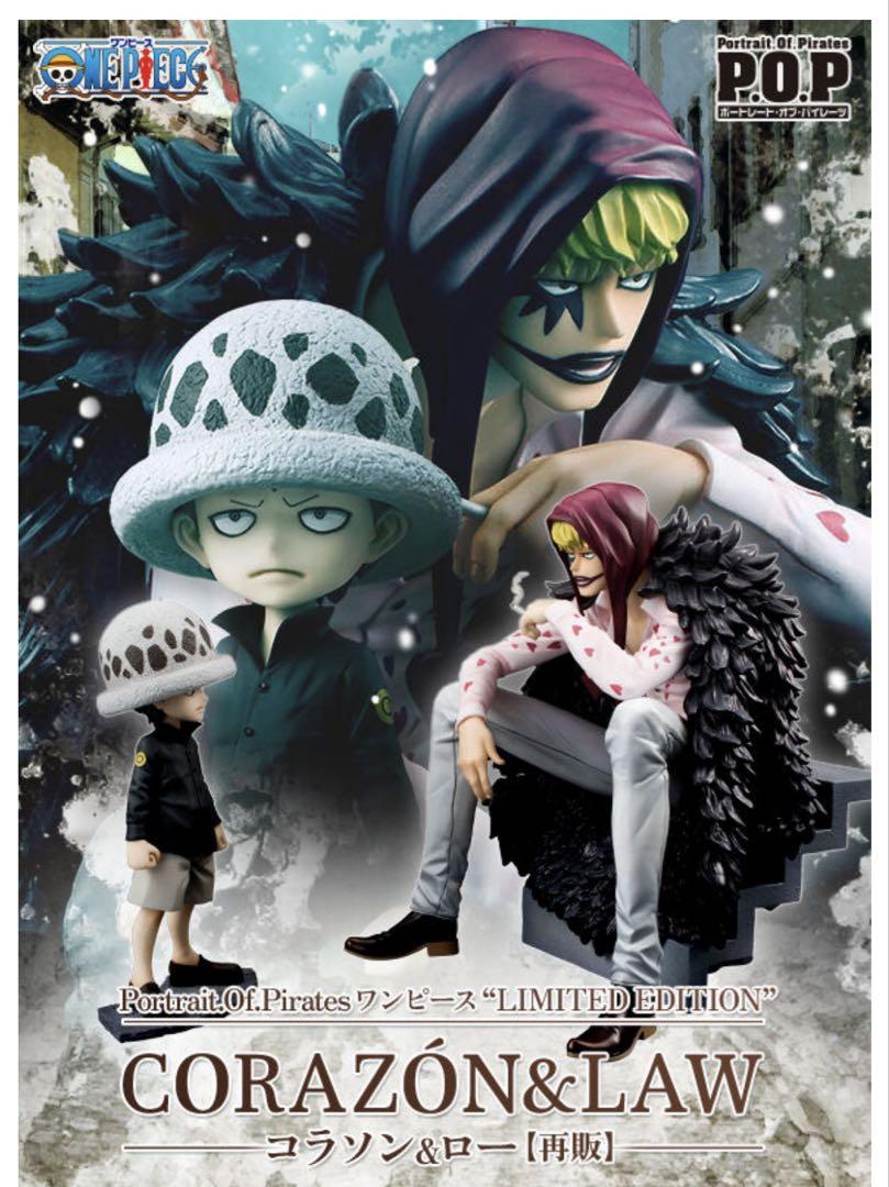 

[USED] One Piece POP Corazon & Law