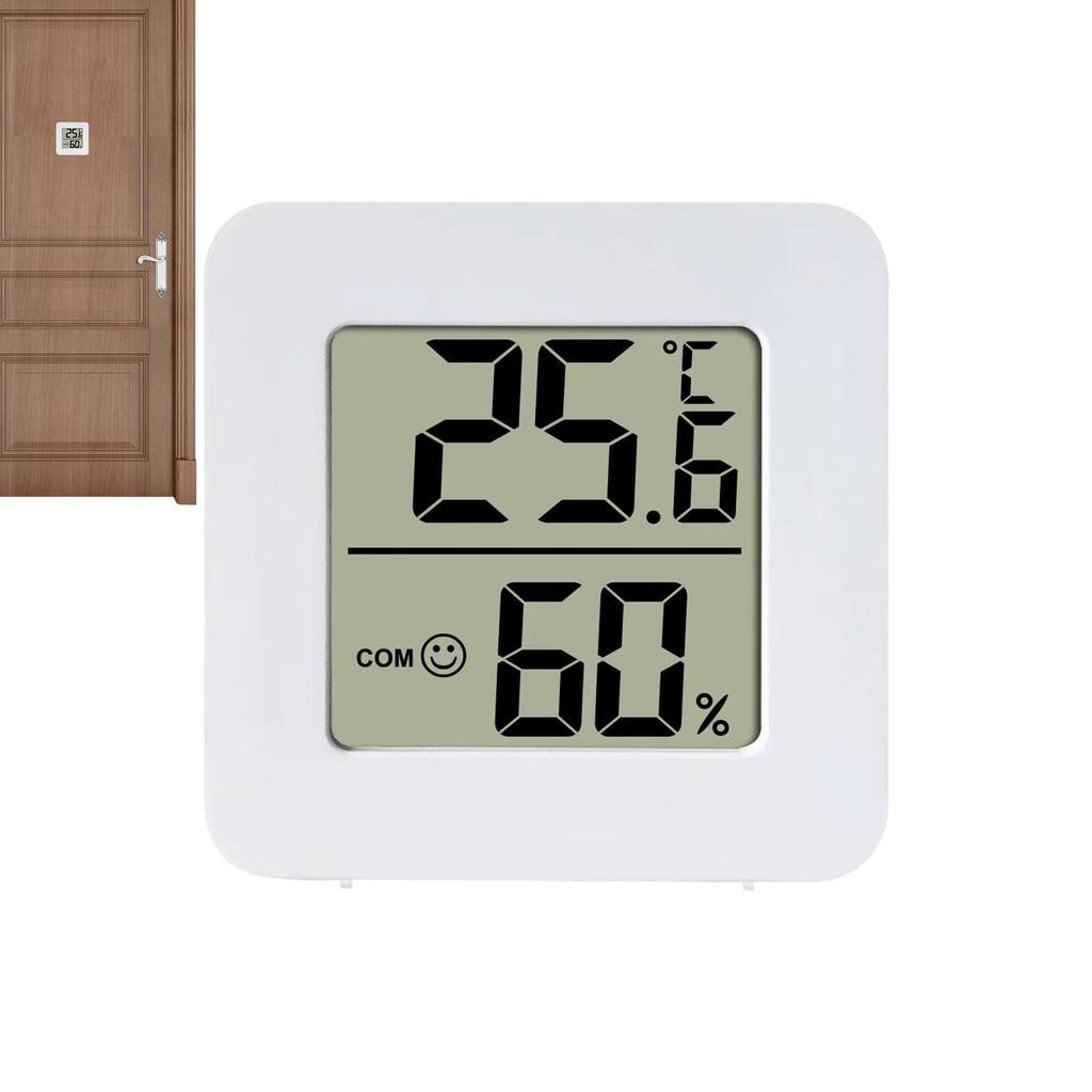 Temperature Humidity Monitor Mini Indoor Thermometer and Humidity Gauge Mini Electronic Digital Indoor Hygrometers