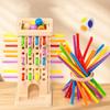 Wooden Stick Game, Colorful Educational Toy for Cognitive Developm