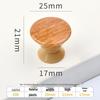 Cup-Shaped Imitation Wood Grain ABS Plastic Cabinet Handle