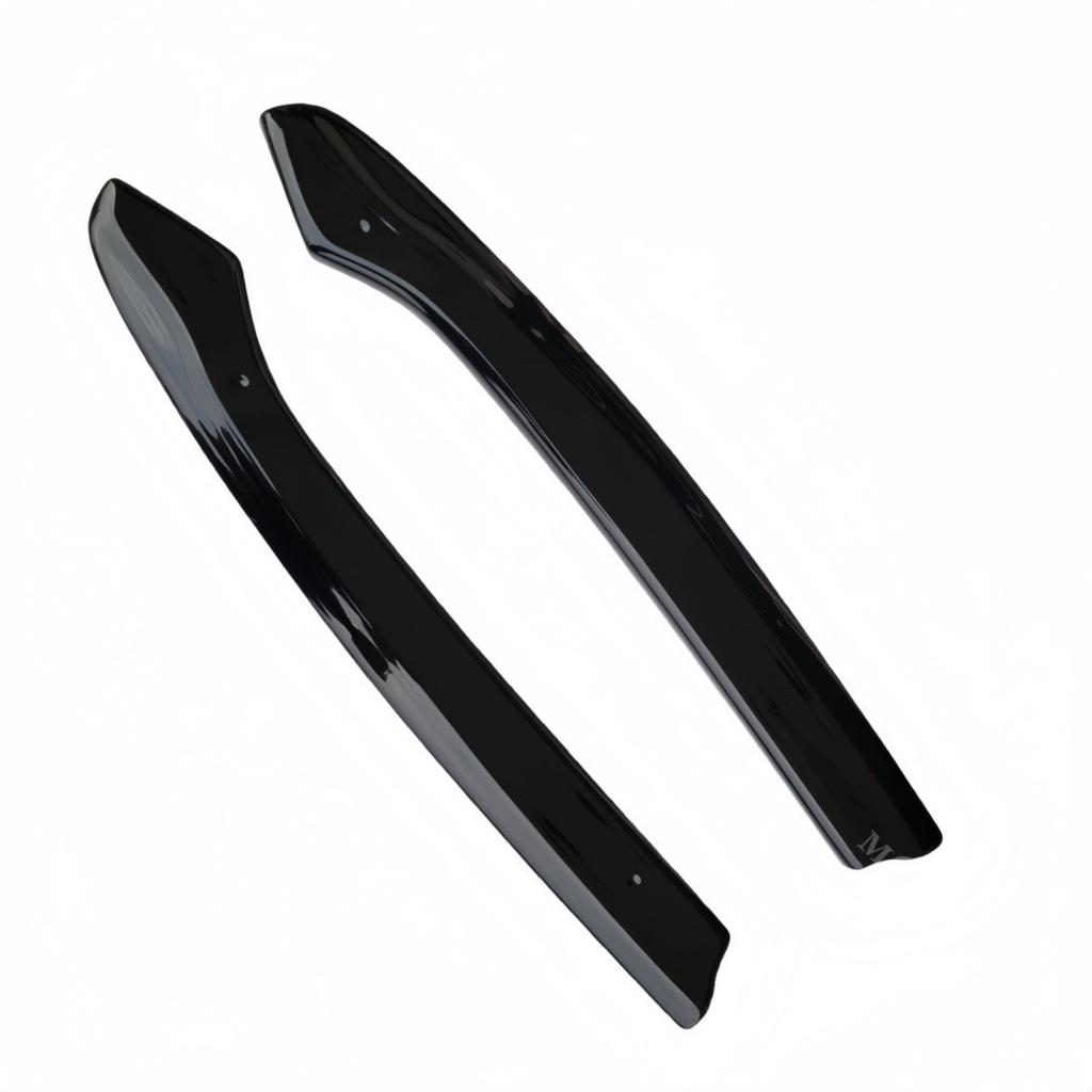 Maxton Style Heck-Seiten-Splitter Stoßstangenlippe für VW Golf MK7 Variant Kombi TDI TSI GTD TGI R R-LINE Diffusor Spoiler Tuning