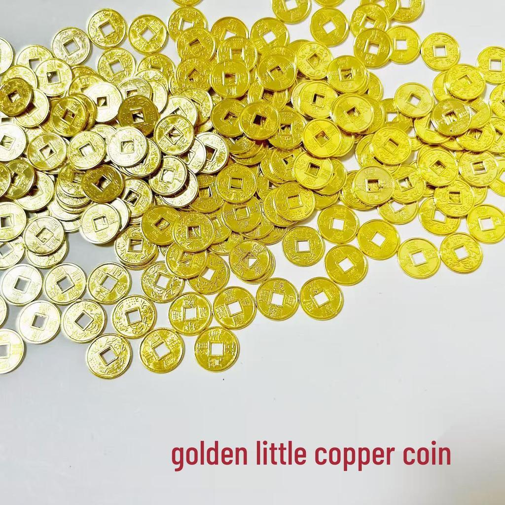 Alloy Copper Coin Money Tree DIY Accessories for Handmade Epoxy Jewelry